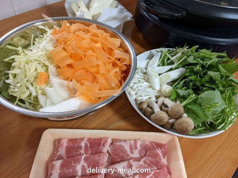 ヨシケイの美味しいメニュー③：味わい豚しゃぶ～鶏ガラ醤油～